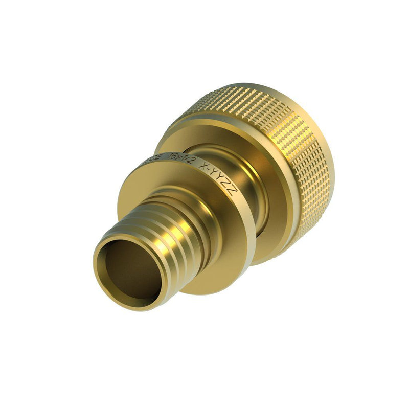 TECE SE - TECEflex Schnelladapter gerade, Dim. 16 x 1/2, Si-Bronze
