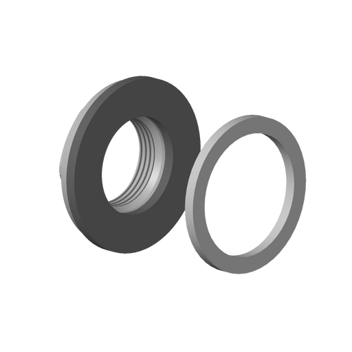 Dornbracht - Bef. mit Dichtungen Ersatzteile 04231000405 D. 45 mm, 3/4