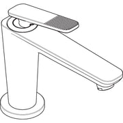 Hansgrohe - Waschtischm 90 für HWB Axor CitterioC CoolStart m.Ablaufg.Cubic cut chrom