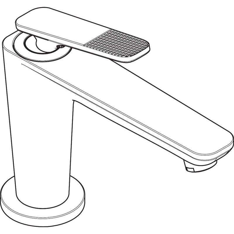 Hansgrohe - Waschtischm 90 für HWB Axor CitterioC CoolStart m.Ablaufg.Cubic cut chrom