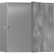 Hansgrohe - XtraStoris Rock Wandnische mit befliesb.Tür 300 x 300 x 140 mm BST