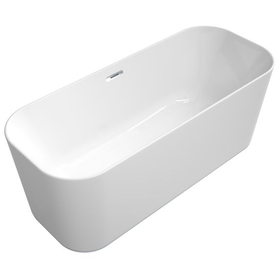 VILLEROY & BOCH - BW FINION CoD Ventil ÜL Wasserzulauf Design-Ring verchromt White Alpin