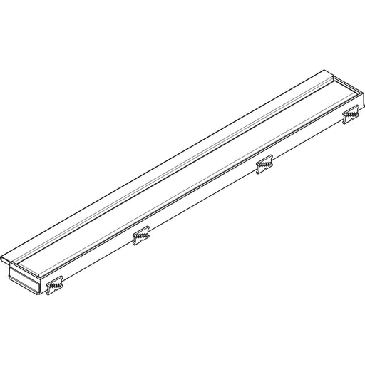 Hansgrohe - Duschrinne RAINDRAIN Match 700 mm mit höhenverstellbaren Rahmen MSW