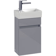 VILLEROY & BOCH - WT-Unterschrank f. Handwaschb 360mm 400x575x260 1 Tür links VT=Grey