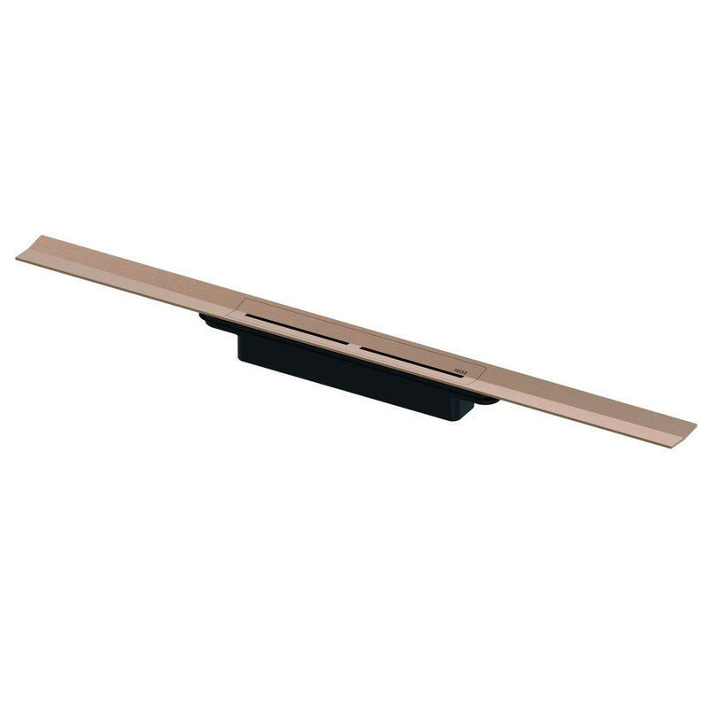 TECE SE - TECEdrainprofile Duschprofil, 1000 mm, Edelstahl, Brushed Red Gold