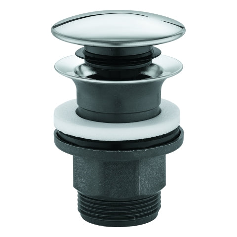 Grohe - Ablaufgarnitur mit Druckstopfen chrom