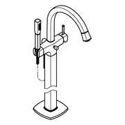 Grohe - Einhand-Wannenbatterie Grandera 24375 Bodenmontage FMS chrom