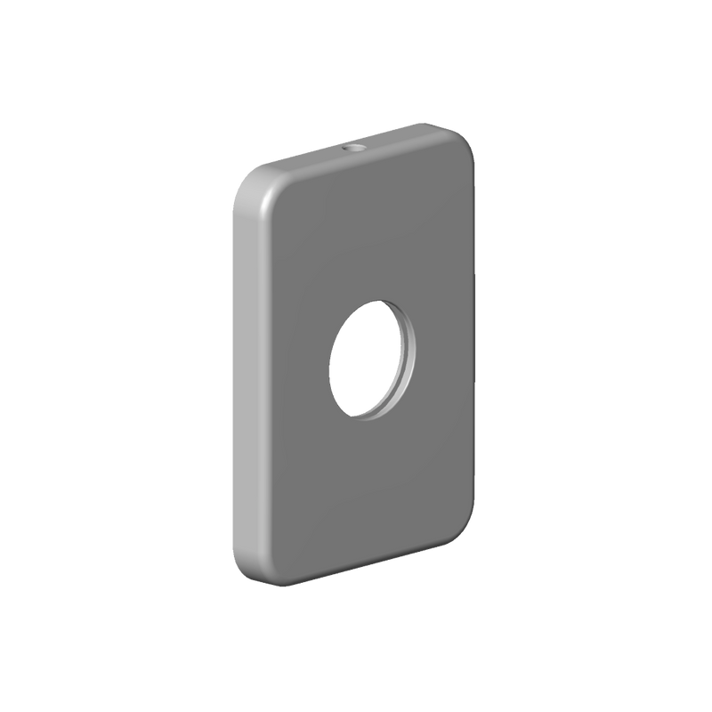 Dornbracht - Rosette Ersatzteile 092771004 78 x 55 x 8,5 mm chrom