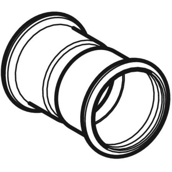 Geberit Vertriebs - Niro G Muffe Du: 28mm # 34104