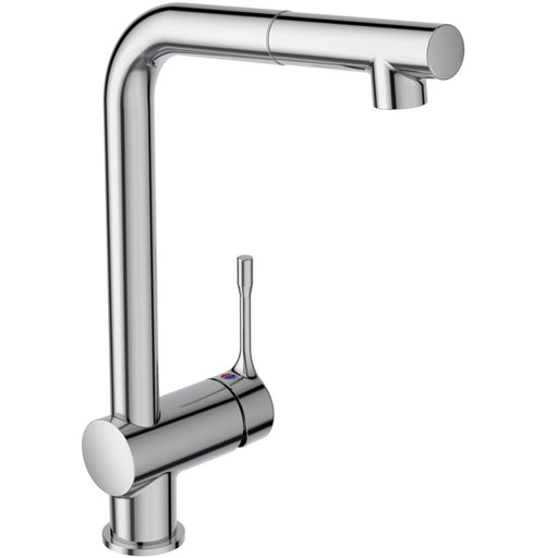 Ideal Standard - Küchenarm. CERALOOK, ND,m.herausz.HB, m.hohem Auslauf, Ausld.207mm, Chrom