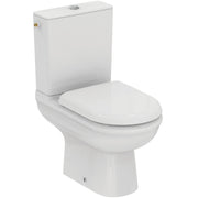Ideal Standard - StandWC-Kombipaket EXACTO,o.Spülrand, mit Softclosing, 365x620x780mm, Weiß