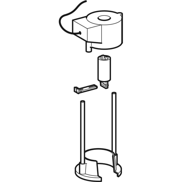 Geberit Vertriebs - Elektromagnetheber zu UP, bis Bj.88