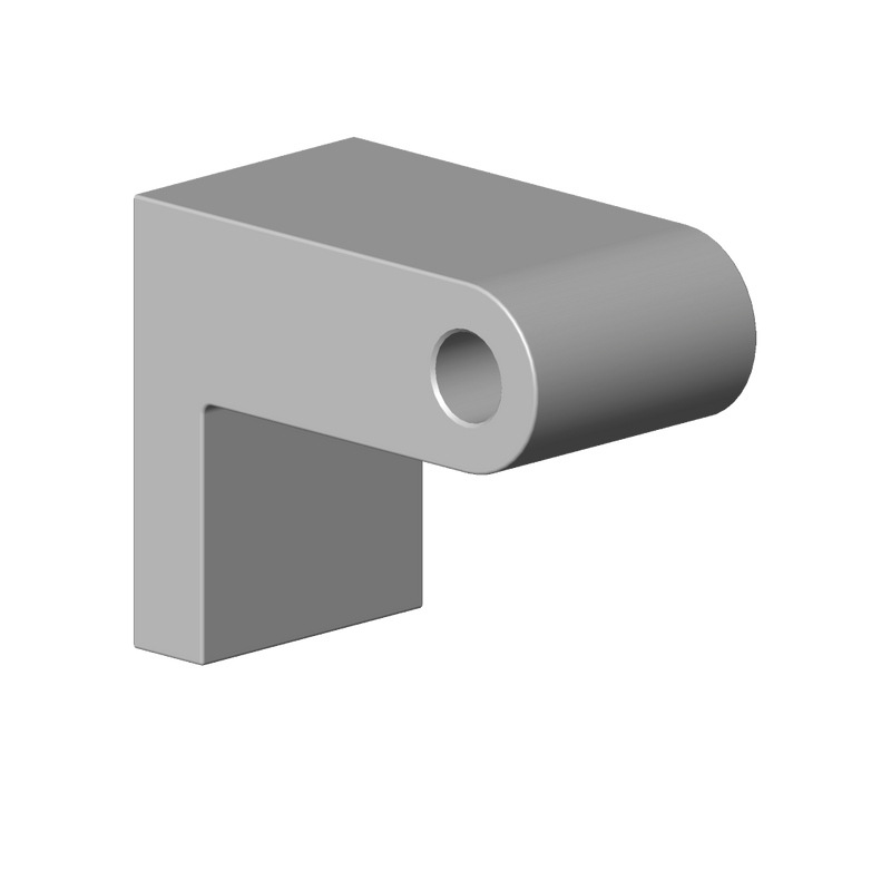 Dornbracht - Halter für Wannengriff Ersatzteile 081767501 40 x 60 x 73 mm chrom