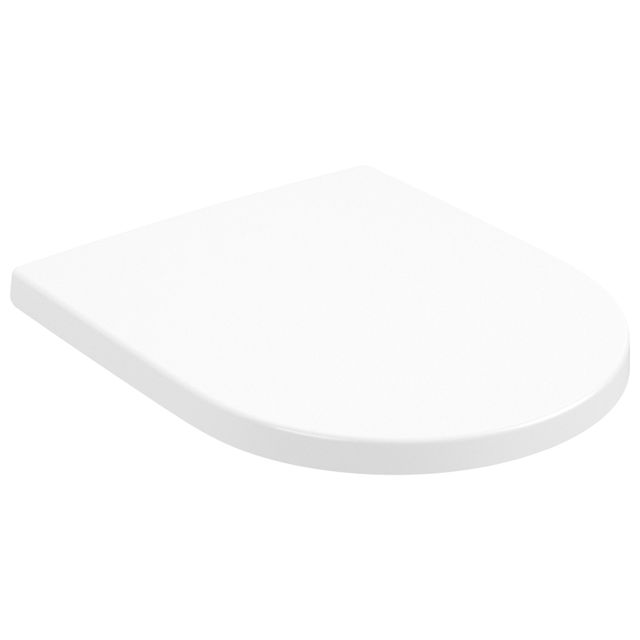 VILLEROY & BOCH - WC-Sitz Subway 3.0 374x438x42mm ov SoftClosing QR Stone White cplus