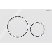 Geberit Vertriebs - BetPl. Sigma20, für 2-Mengen-Spülung weiß, weiß matt