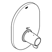 Grohe - THM-Zentralbatt. GROHTHERM Special 29096 FMS für RAPIDO T 35 500 000 chrom