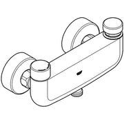 Grohe - Selbstschluß Brausearmatur 36320 EUROSMART/Wandmontage mit Mischung chrom