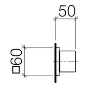 Dornbracht - Unterputzventil MEM 36310782-00 chrom
