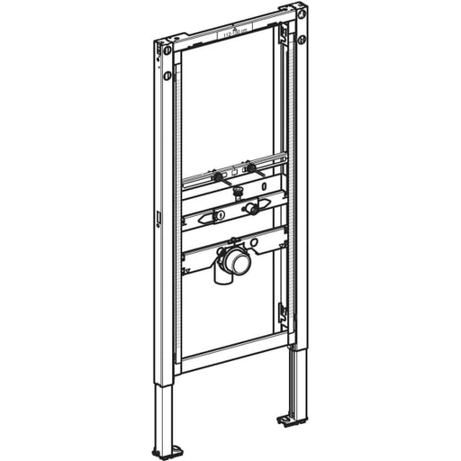 Geberit Vertriebs - Duofix Element f. Urinal, 112-130 cm universell, für AD-Druckspüler