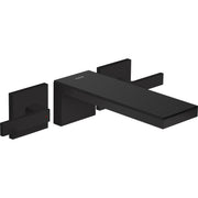 Hansgrohe - 3-L.Waschtischarmatur Axor MyEdition F-Set Wandmontage mattschwarz/schw