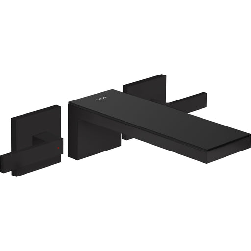 Hansgrohe - 3-L.Waschtischarmatur Axor MyEdition F-Set Wandmontage mattschwarz/schw