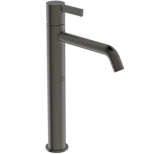 Ideal Standard - Waschtischarmatur JOY, m.verl.Sockel, o.Ablgarn., Ausld.170mm, Magnetic grey