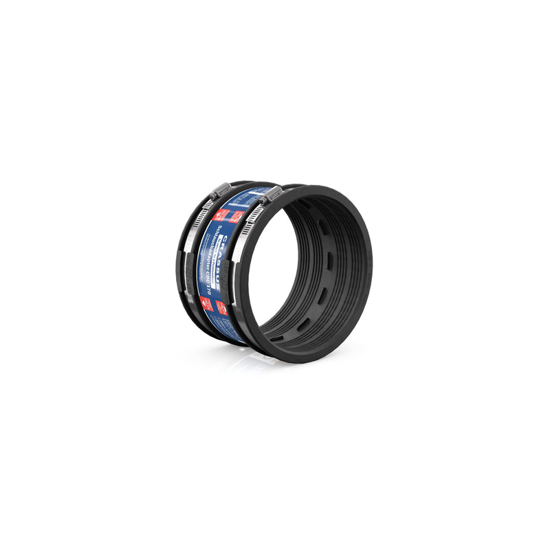 CRASSUS - Schlauchadapter CDC 165 Typ 1 druckdicht bis 0,6 bar, EPDM / V2A