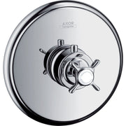 Hansgrohe - Fertigset UP Thermostat AXOR MONTREUX 16815 brushed nickel m.Kreuzgriff