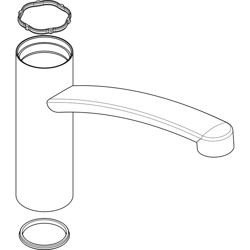 Hansgrohe - Auslauf Spültischmischer chrom