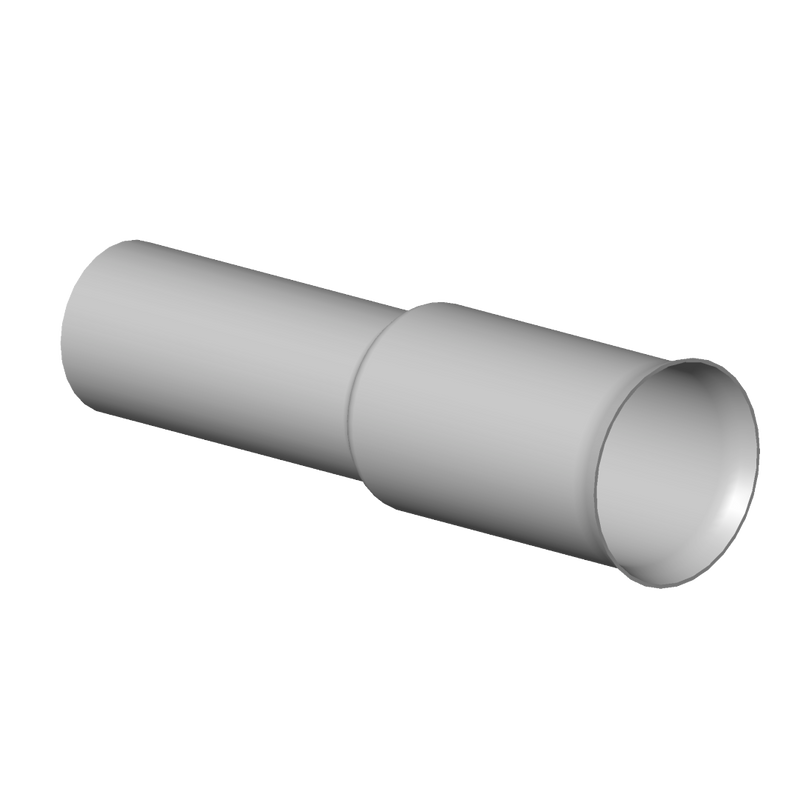 Dornbracht - Rohr für Geruchverschluss Ersatzteile 092823019 D. 37,1 x 123,5 mm chrom