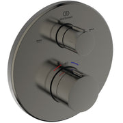 Ideal Standard - IS Badethermostat UP Ceratherm T100 Rosette d:163mm Magnetic Grey