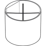 Hansgrohe - Becher WALLSTORIS mattweiß