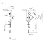 Dornbracht - Bidet-EHM mit Ablaufgarnitur LA FLEUR 33600955 Champagne