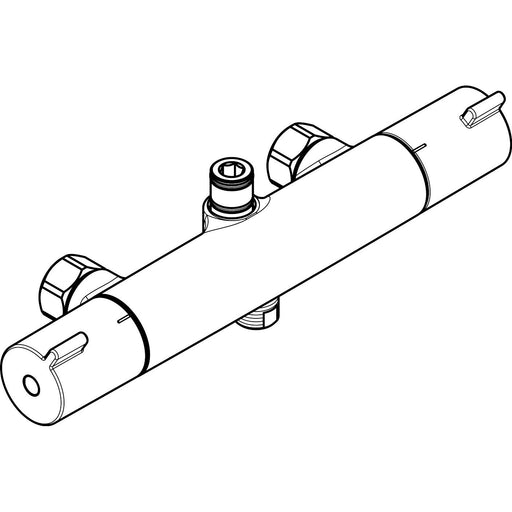 Hansgrohe - Thermostat Brause Aufputz für Showerpipe chrom