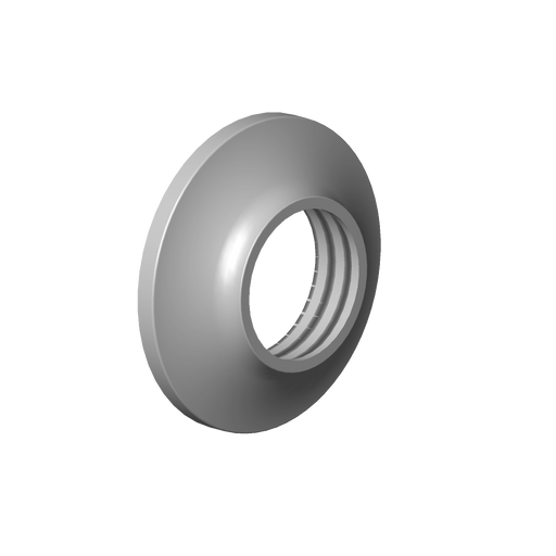 Dornbracht - Rosette Ersatzteile 092780016 D.60x13,5mm platin gebürstet