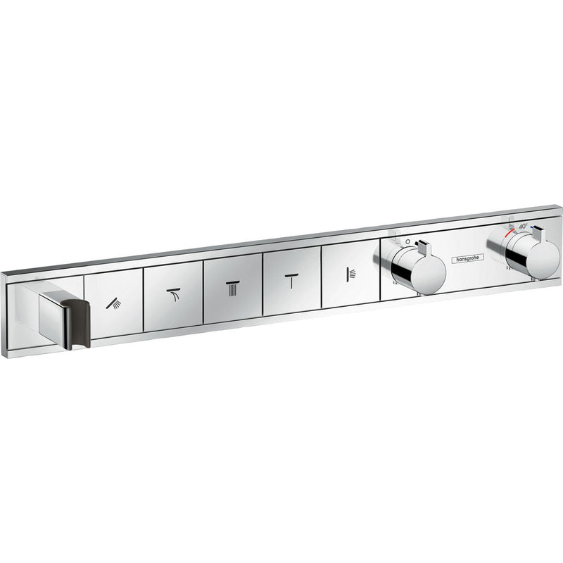 Hansgrohe - Thermostat Unterputz RAINSELECT Fertigset 5 Verbraucher chrom