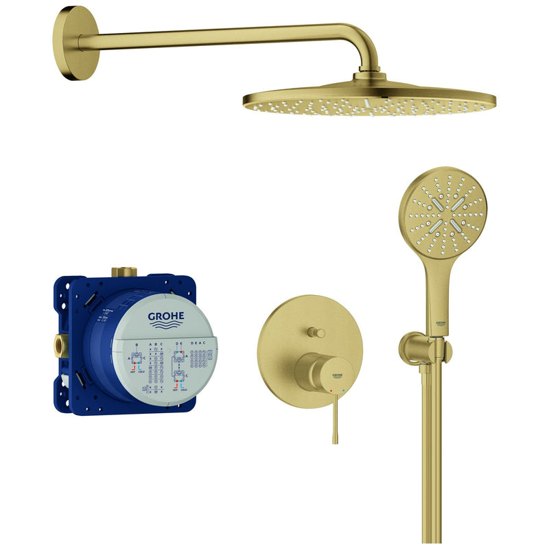 Grohe - UP-Duschsystem Essence 25287 2-WU KB RSH Mono 310 cool sunrise gebürstet