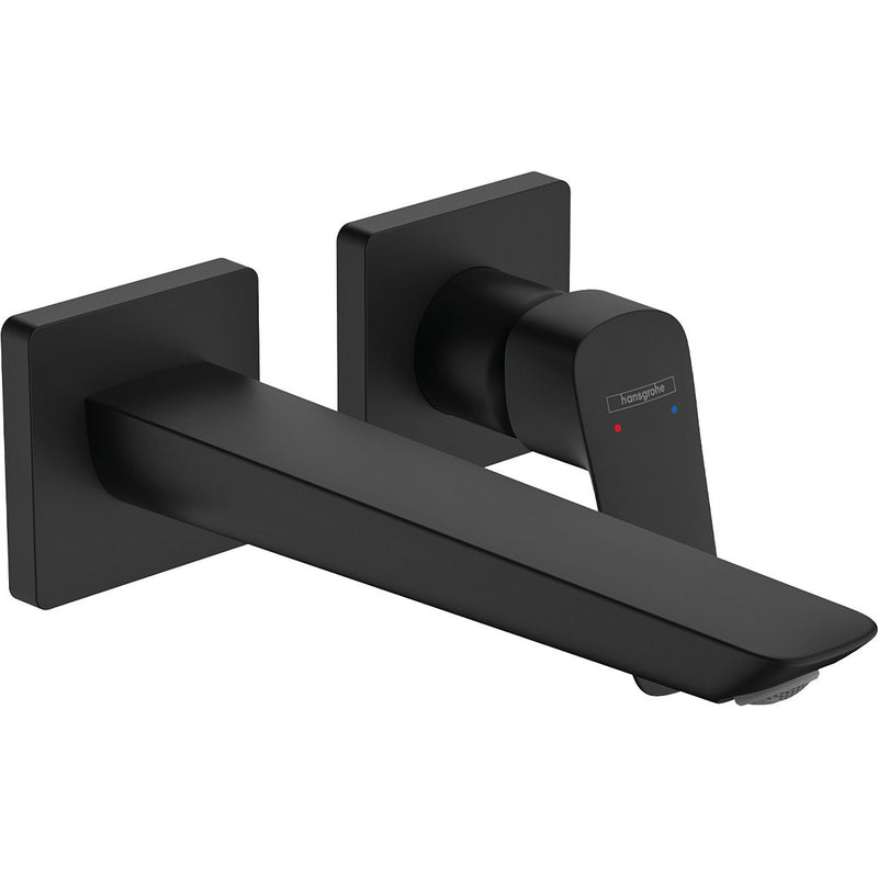 Hansgrohe - 2-Loch Waschtischarmatur Unterputz Fine Logis F-Set mattschwarz
