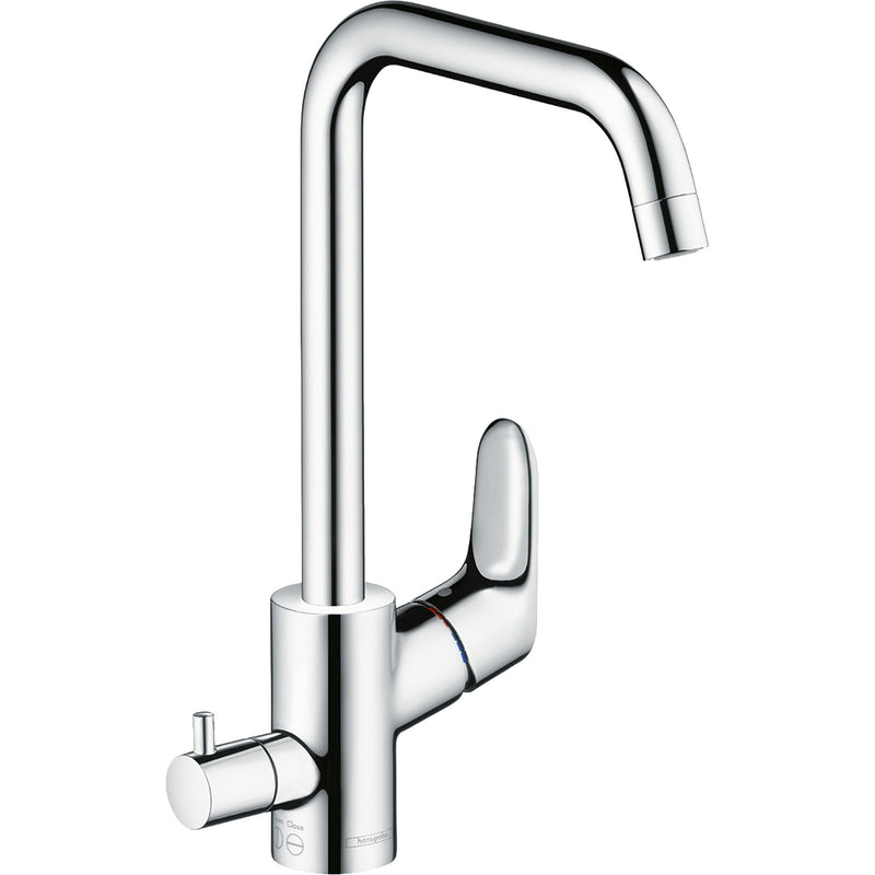 Hansgrohe - Spültisch EHM FOCUS 31823 chrom m.Geräteabsperrventil