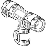 Geberit Vertriebs - FlowFit T-Stück reduziert PPSU d75-63-75