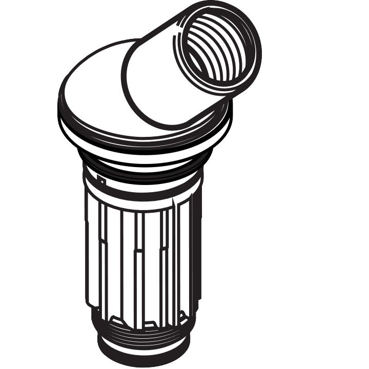Hansgrohe - Brausehalter für 3-/4-Loch Armatur chrom