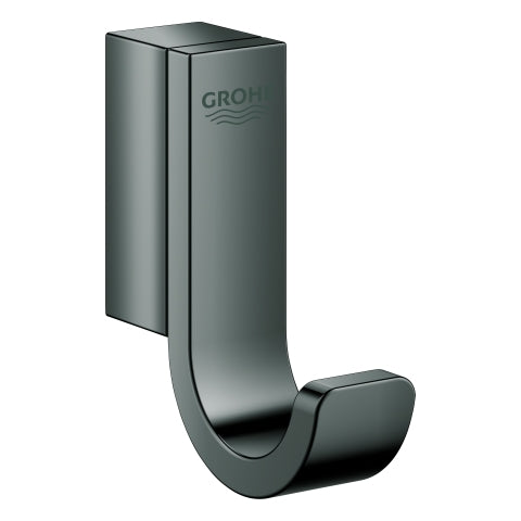 Grohe - Bademantelhaken SELECTION 41039 einfach hard graphite