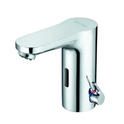 SCHELL - WT-Arm. CELIS E2 ND-M Elektron. Mischwasser, Batterie, chrom