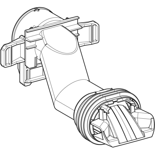 Geberit Vertriebs - Typ SP45 Spülverteiler für Stand-WC Kinder Rimfree