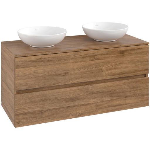 VILLEROY & BOCH - Konsolen-Unterschrank 1200mm f AWT 2 Ausz 2 Aussch oLB C519H0 RH Oak Kansas