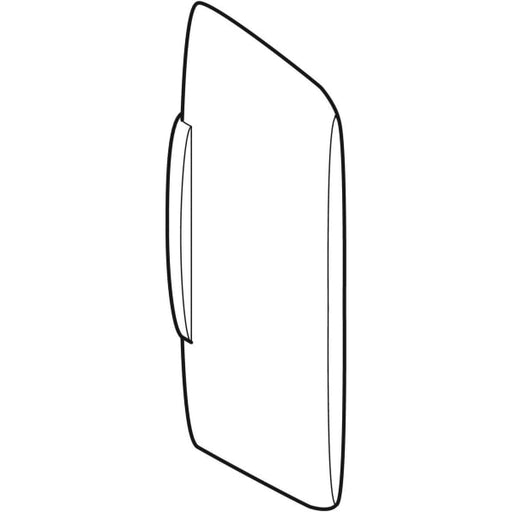 Geberit Vertriebs - Urinaltrennwand Kunststoff, Basic