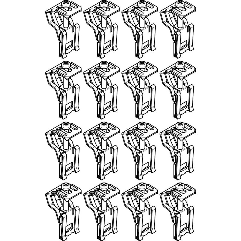Hansgrohe - Klammern (16 Stück) für Spülen