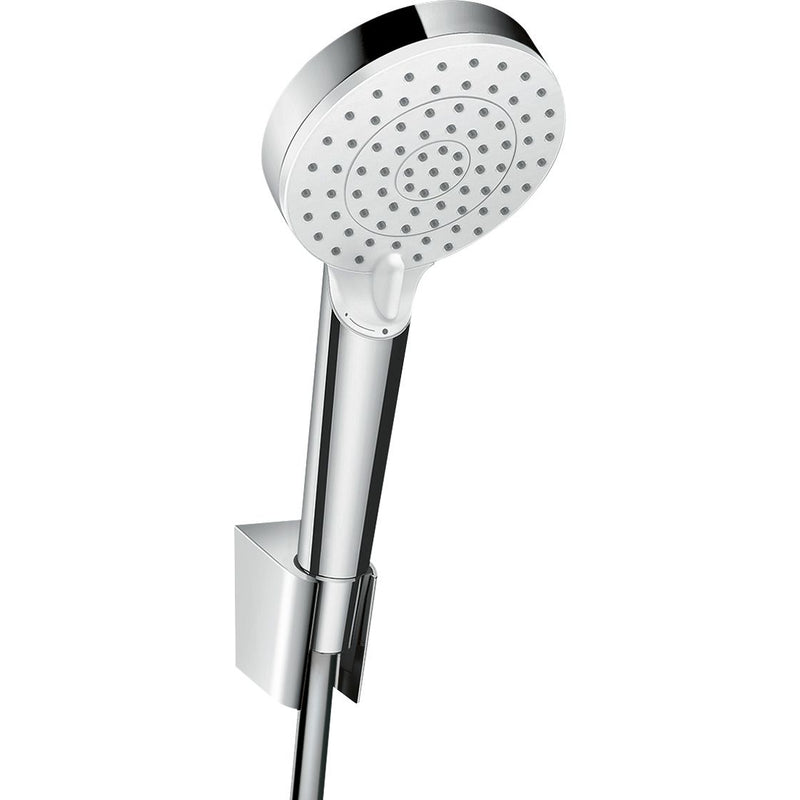 Hansgrohe - Brausenset CROMETTA Vario/Porter weiß/chrom Brauseschlauch 1600mm