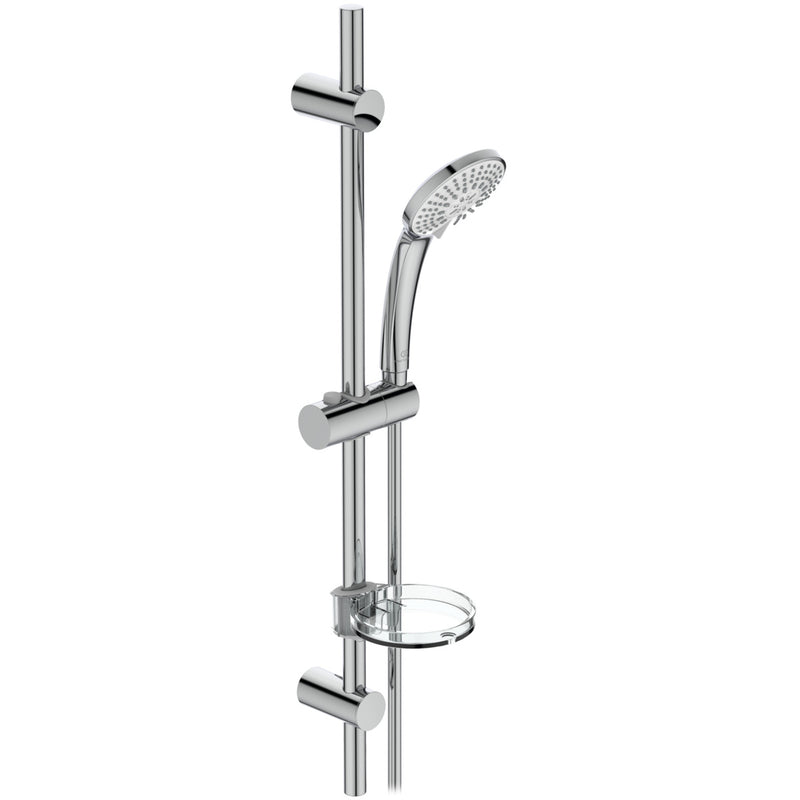 Ideal Standard - Brausekombination 720mm IDEALRAIN B9419 3-Funktionshandbrause 100mm chrom