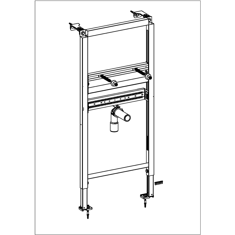 VILLEROY & BOCH - Waschtisch-Element ViConnect 9221 525x1120x75mm